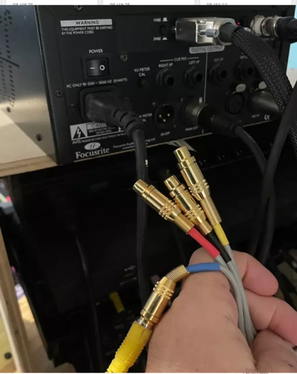 Focusrite Isa One Digital, Com placa com saida DIGITAL by Rupert Neve  - Foto 6