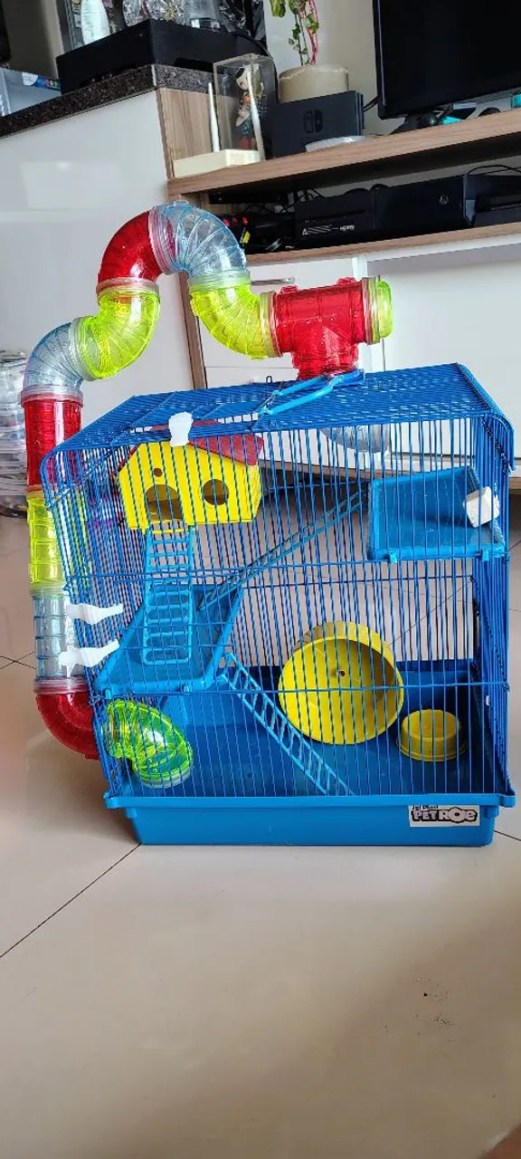 Gaiola hamster nova
