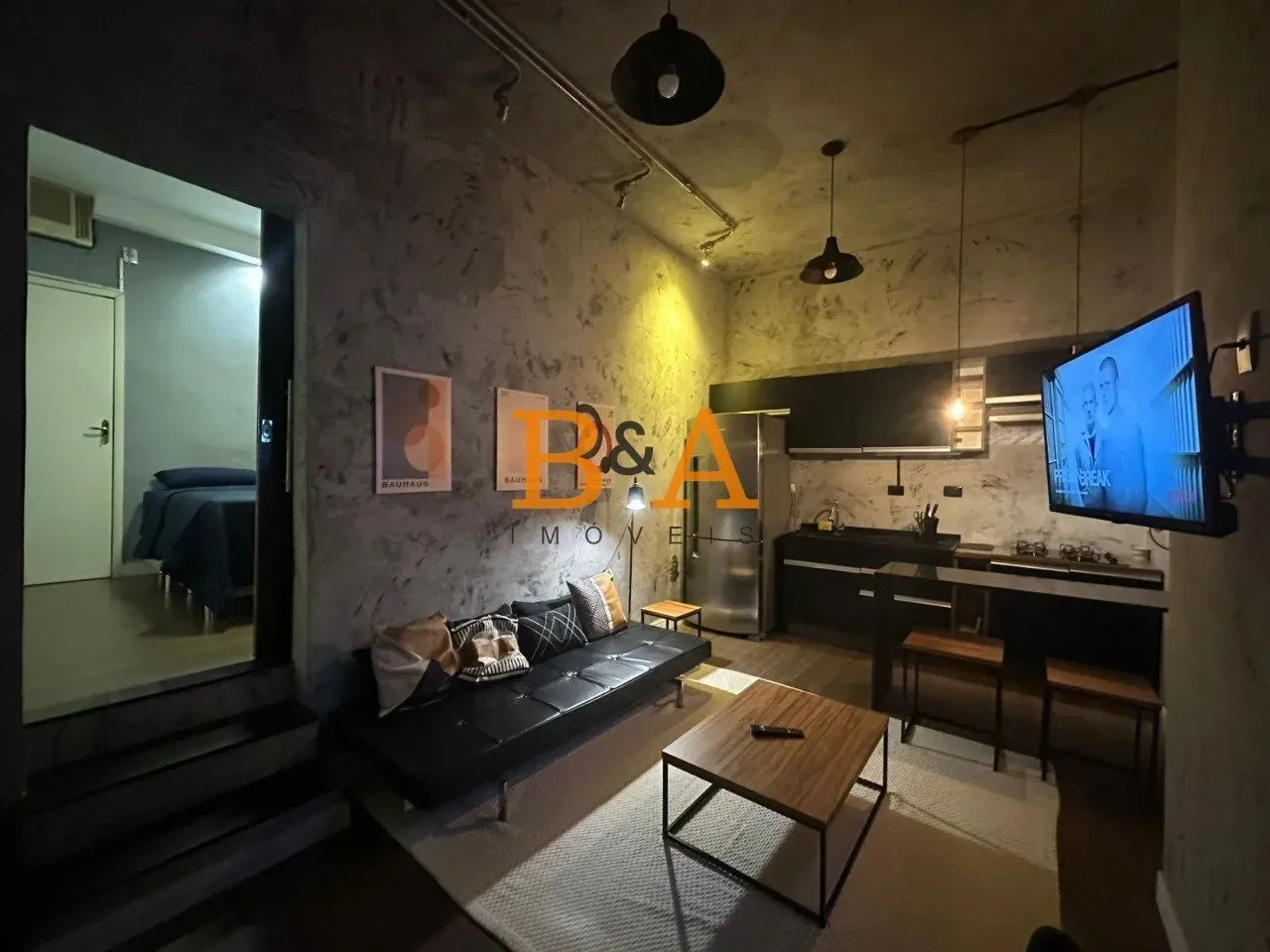 B&A Vende Studio Reformado - Térreo - Rua Cardoso Júnior, Laranjeiras