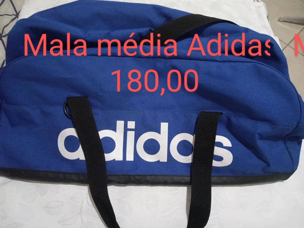 Mala média Adidas azul