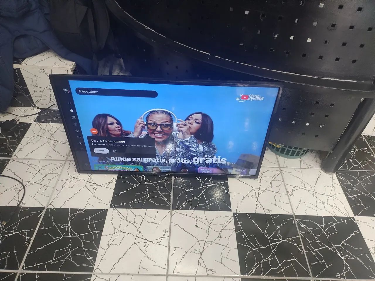 Vendo Smartv Aoc 32 polegadas top de linha com Wi-Fi integrado R$ 750,00 - Foto 4