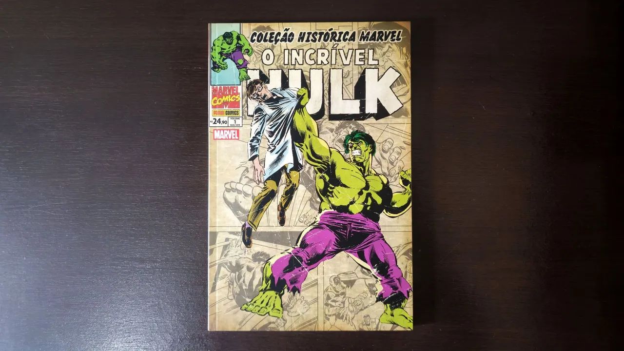 O Incrível Hulk Vol. 1 - Coleção Histórica Marvel - HQ Panini