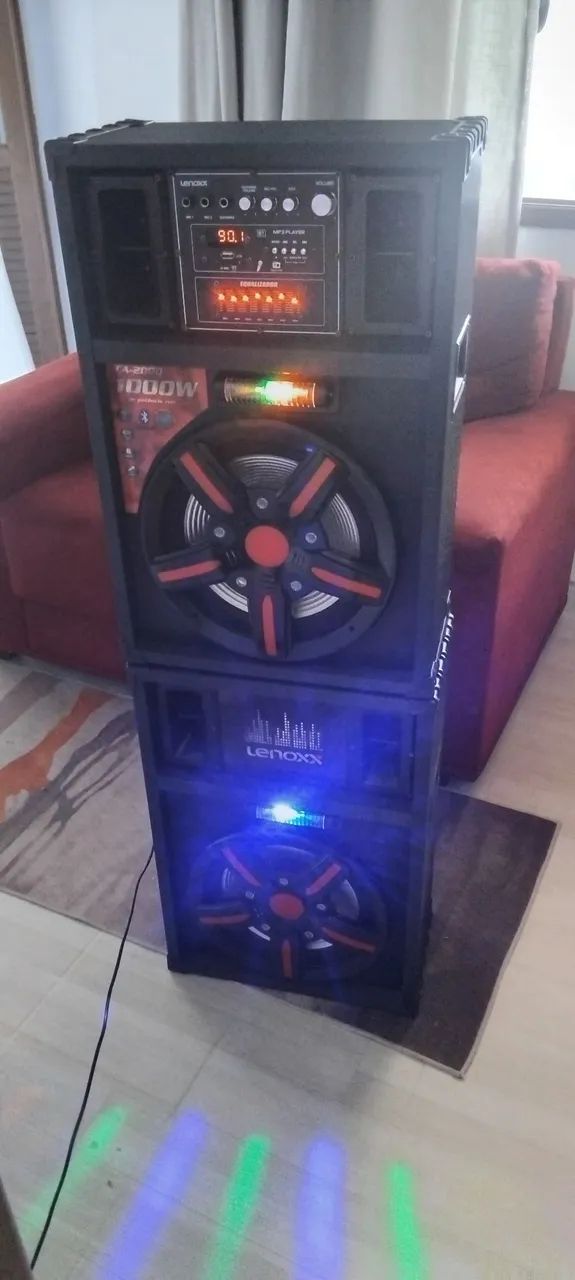 Caixa de Som Lenoxx 1000W