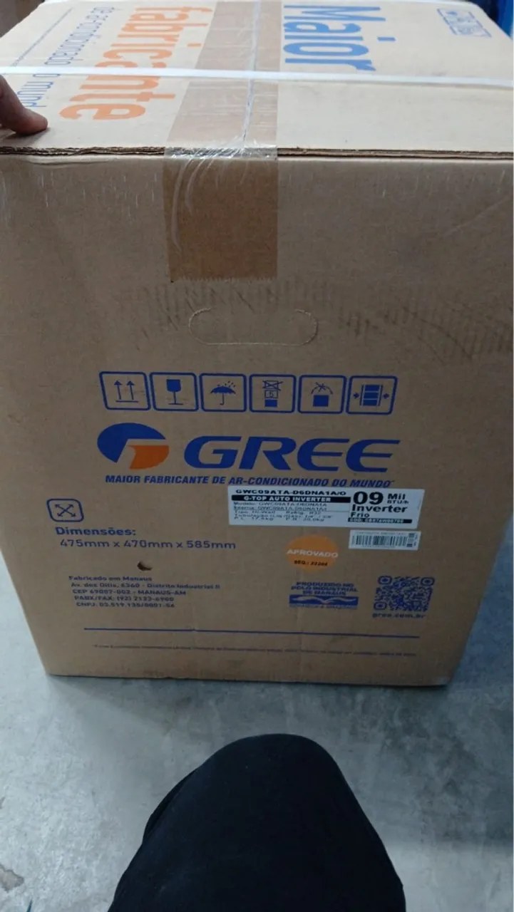 Ar Condicionado Gree 09 Mil BTUS Inverter