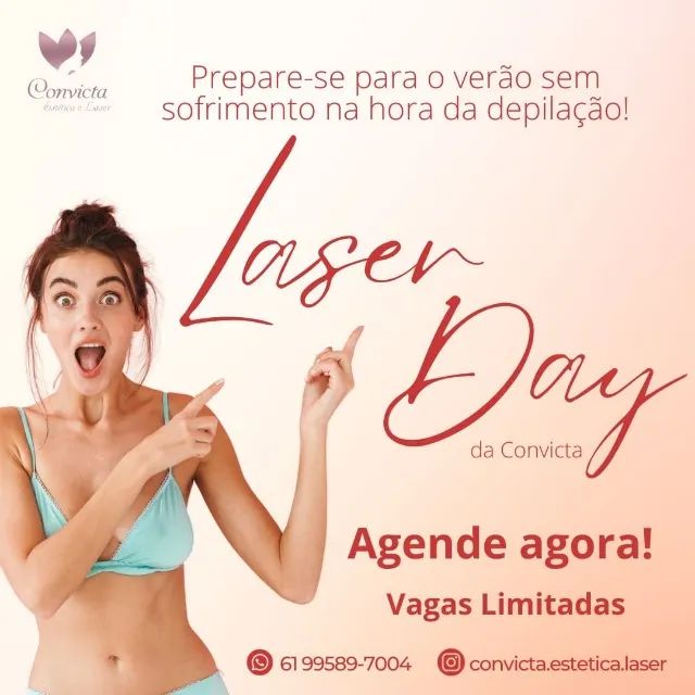 Depilação a Laser é na Convicta
