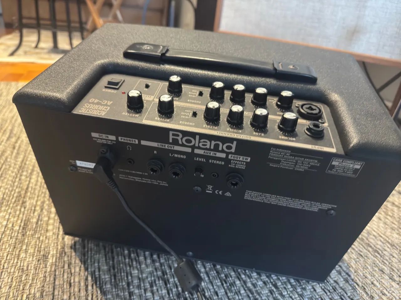 Amplificador Roland AC 40 - Foto 3