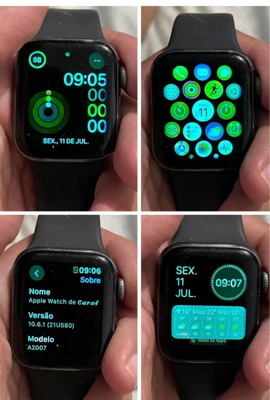 Apple Watch Series 4 GPS + Cellular (40mm) - Smartwatches - Jaçanã