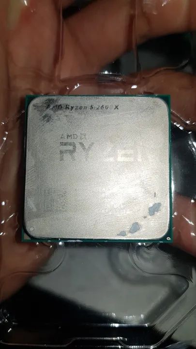 Processador Amd Ryzen 5 2600x - Usado - Condição Boa