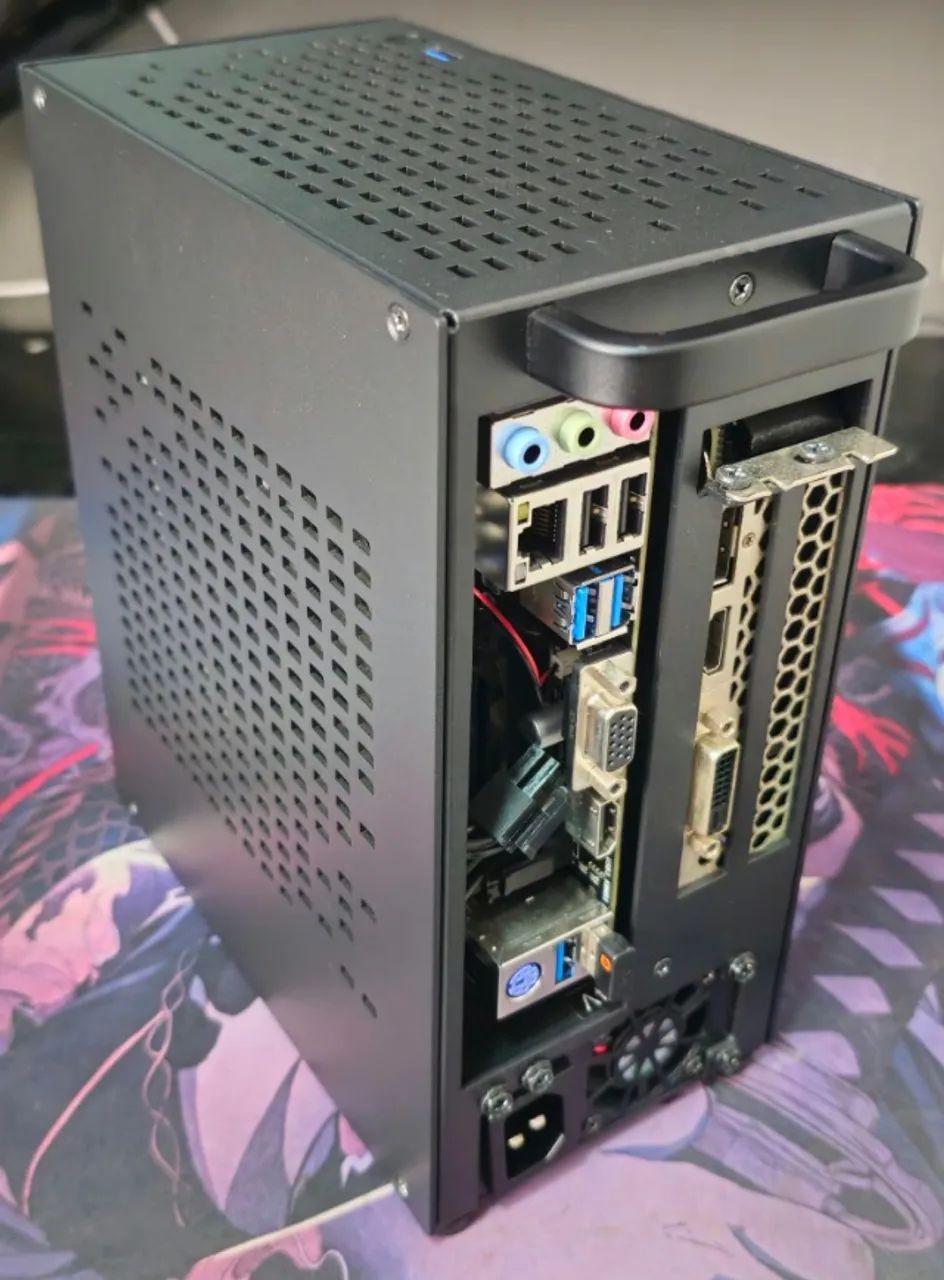 Mini PC Gamer Ryzen 5 5600 RTX2060 32gb 1TB SSD ITX *SOMENTE VENDA* - Foto 2