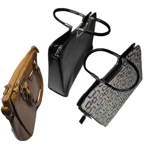 3 Bolsas Femininas Elegantes Seminovas 