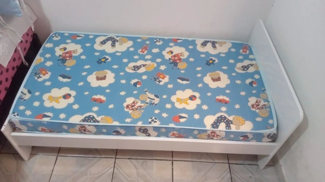 Berço Infantil Branco