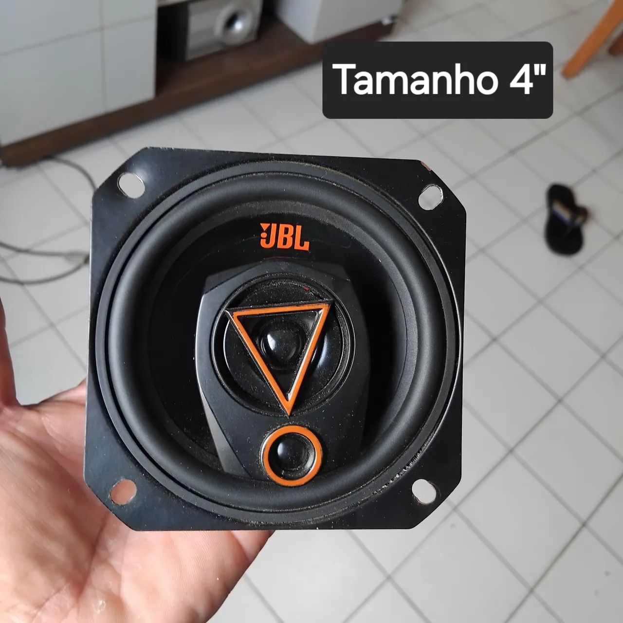 Alto falantes Taramps 6x9" 150w 8? e JBL 4" 80w 4? - Foto 4