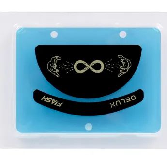 Mouse Gamer Delux M800 RGB Sem Fio PAW3395 + Feets de Vidro - Foto 3