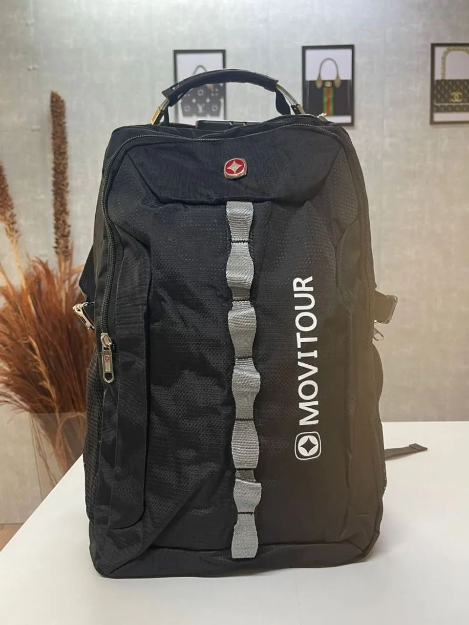 Mochila reforçada com capa de chuva - Foto 2