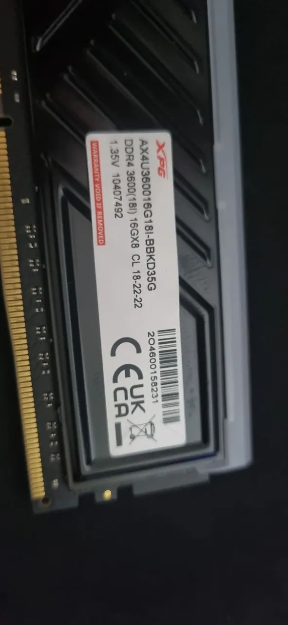 Kit placa mãe b550 msi, Ryzen 7 5700x3d + 2x16gb XPG 3600mhz cl18 descrição no anuncio - Foto 6