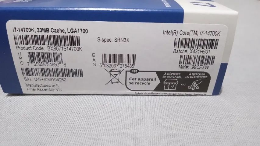 Processador Intel Core i7-14700K LGA1700 Novo (Caixa Lacrada) - Foto 4