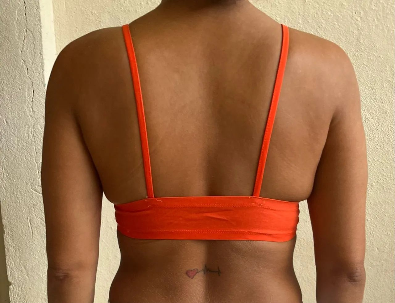  top de tecido laranja - Foto 2
