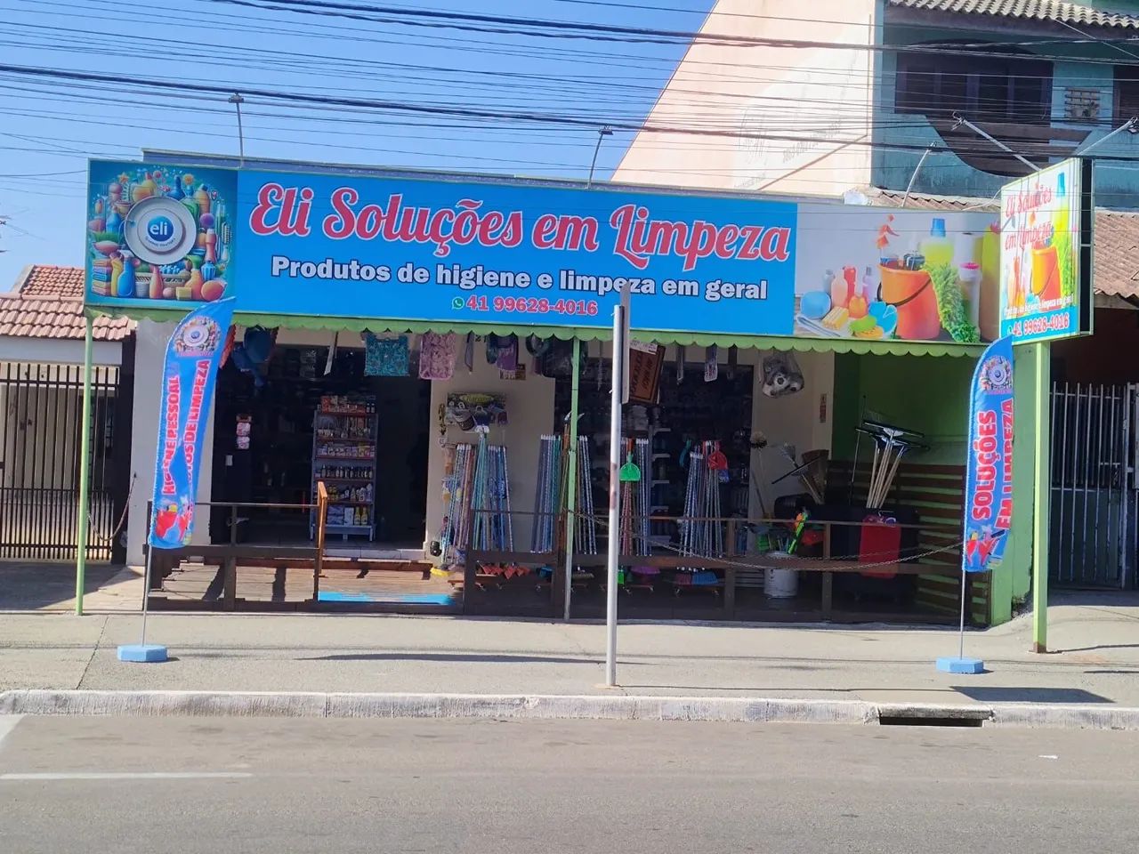 Loja de Produtos de higiene e limpeza em geral