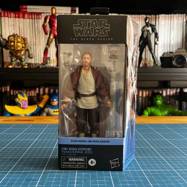Boneco Obi-Wan Kenobi Wandering Jedi Star Wars The Black Series Hasbro