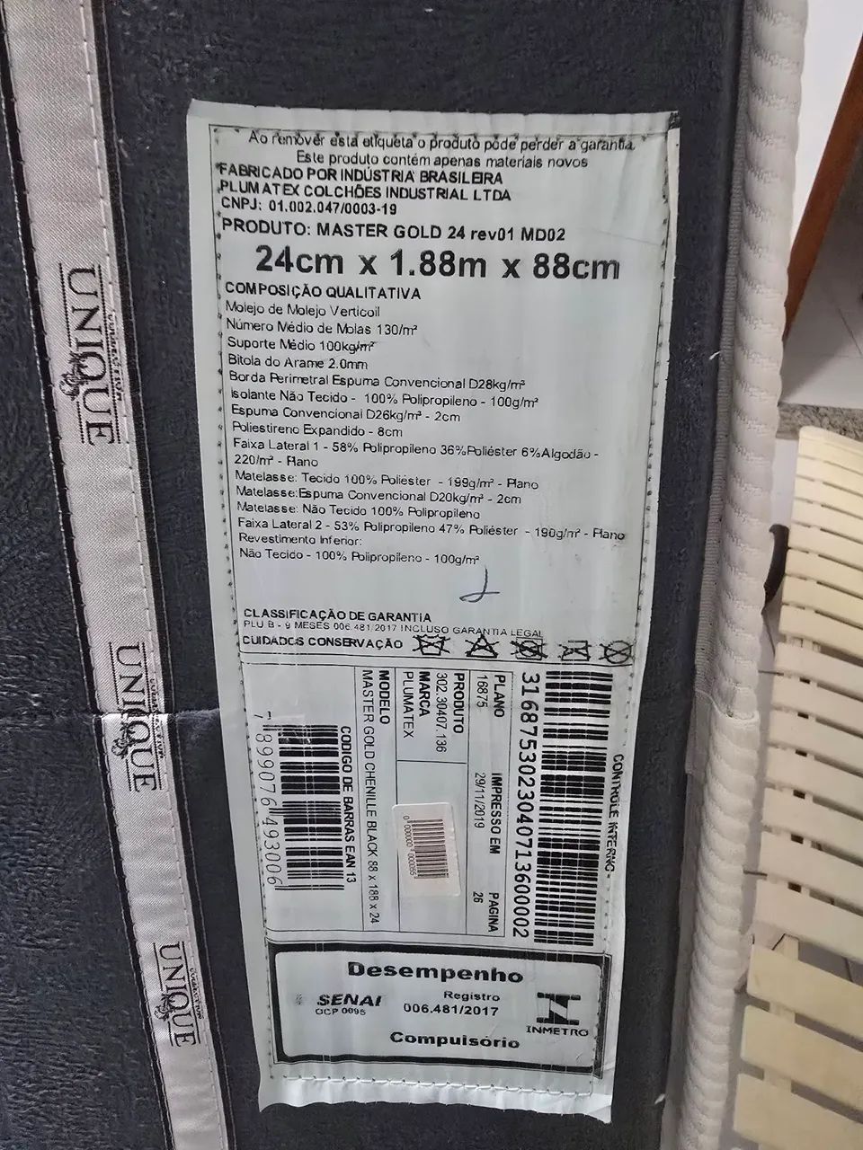 Colchão de mola Pulmatex solteiro - Foto 4