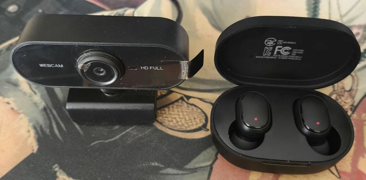 WebCam Nova Full HD + Brinde Grátis (Parcelo Sem Juros)