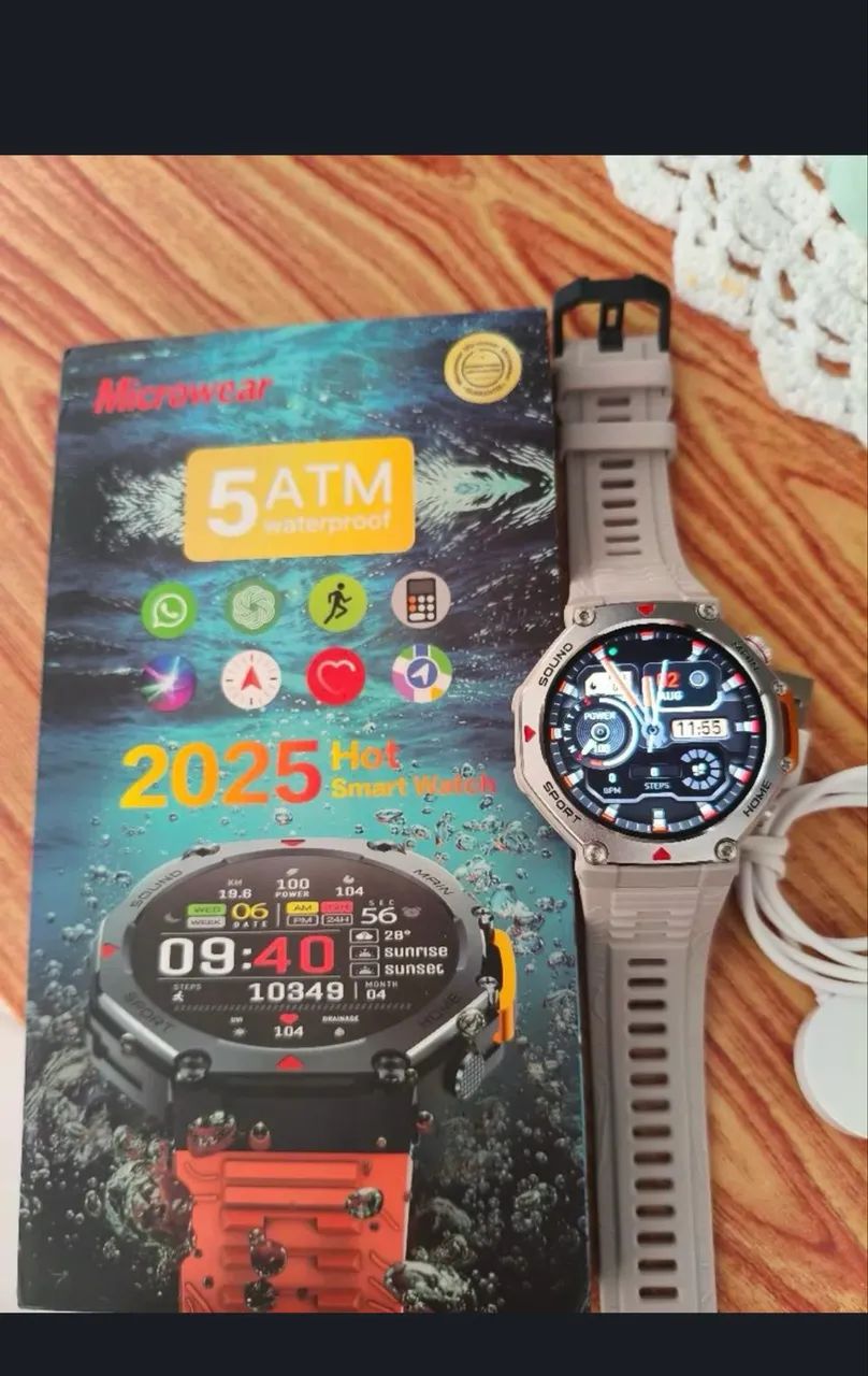 Smartwatch M-REX a prova d?água 5ATM - Foto 2