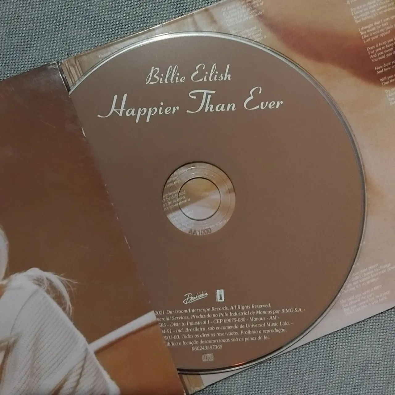 billie eilish - happier than ever (cd) - Foto 3
