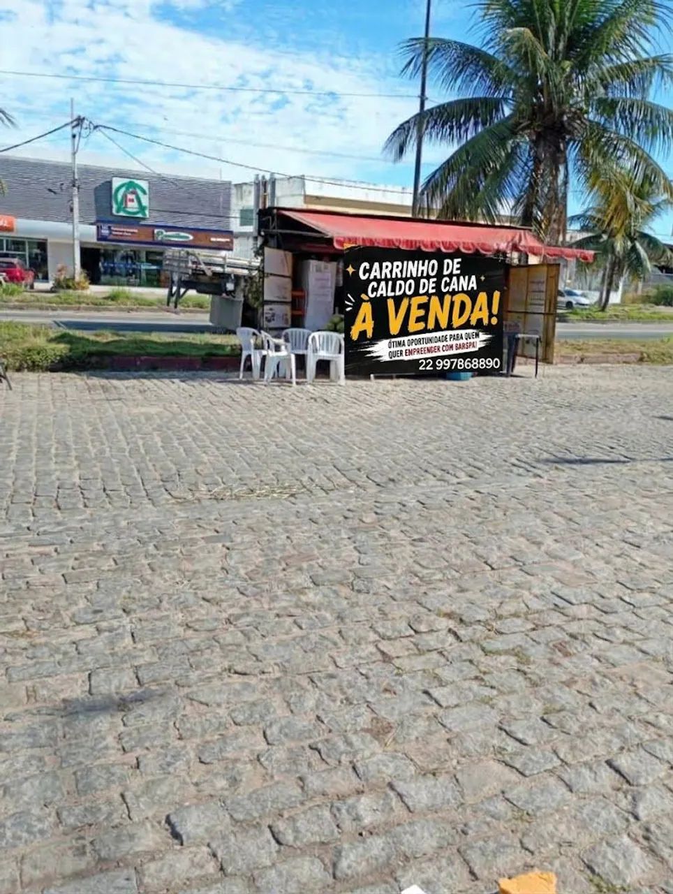Carrinho de caldo de cana