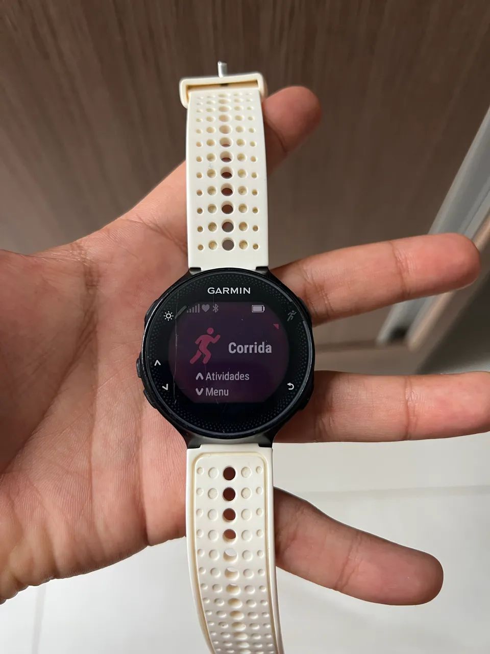 Garmin 235 com detalhes funcionando 