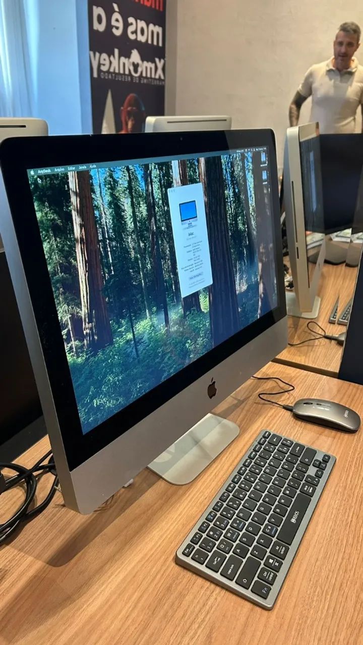 iMac 21.5" Mid-2011 SSD + HD 500GB + macOS  - Foto 3
