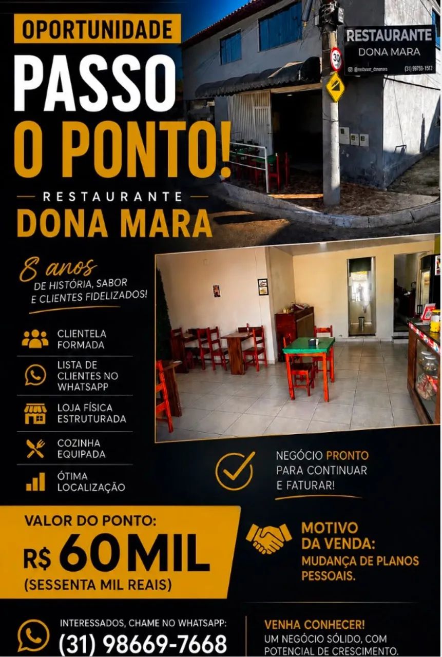 Passo ponto restaurante 
