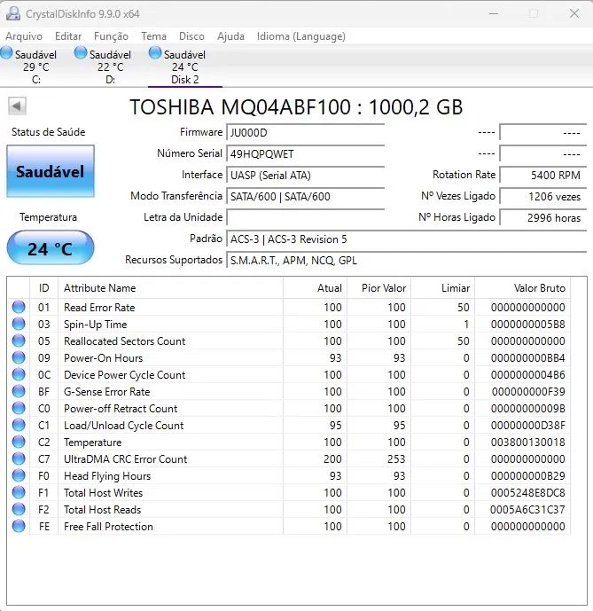 HD 1TB Toshiba 2.5 - Foto 4