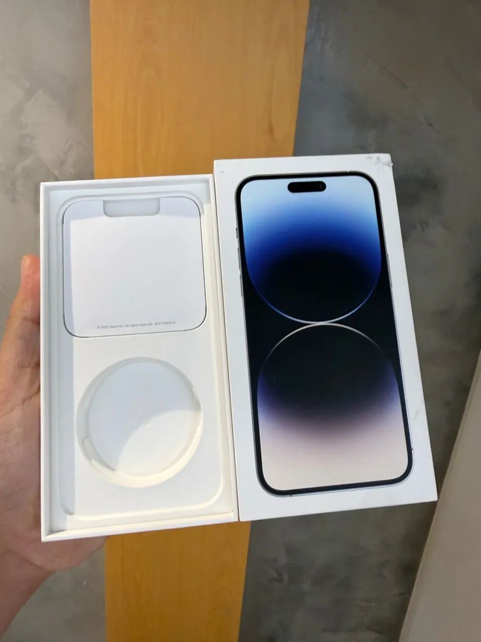 Caixa iPhone 14 Pro Max 128GB Prata  - Foto 3