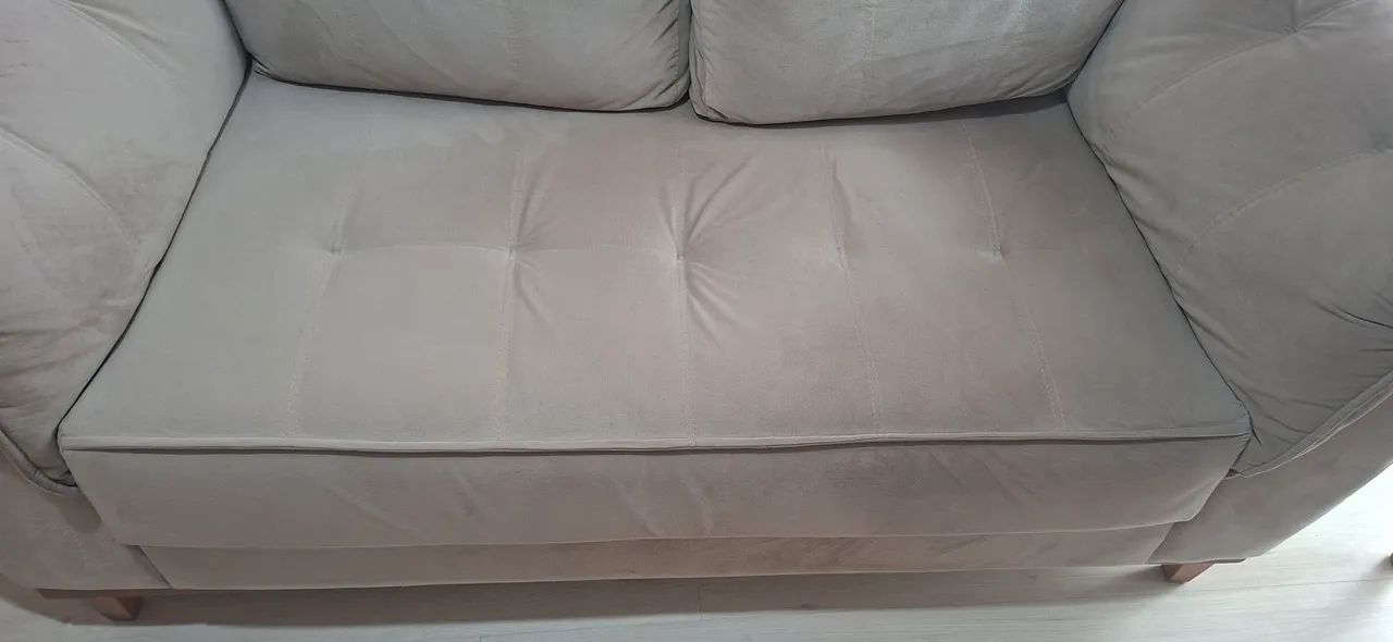 Sofá de 2 lugares de veludo  - Foto 5
