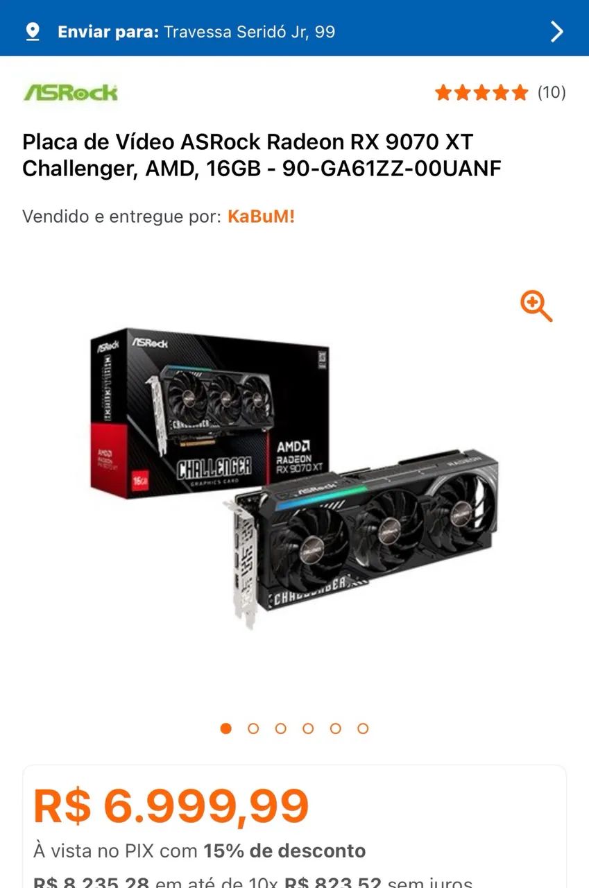 RX 9070 xt 16 Gb Challenger 3x - Foto 3