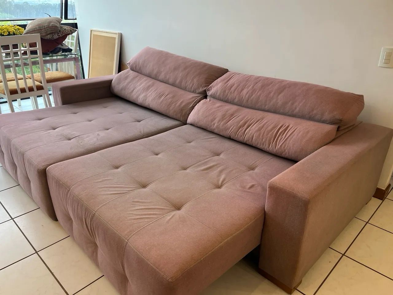 Sofá retrátil e reclinável 2,70 m ? Asa Norte - Foto 3