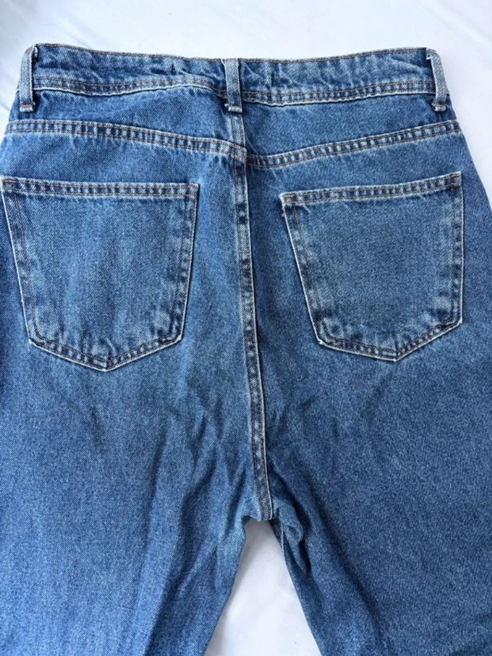calça jeans youcom azul claro 42 - Foto 3