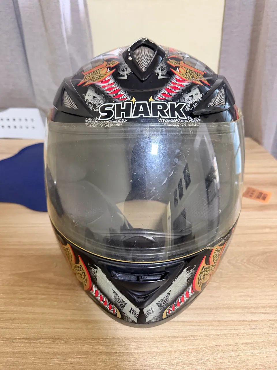 Capacete Shark s500 samurai  - Foto 5