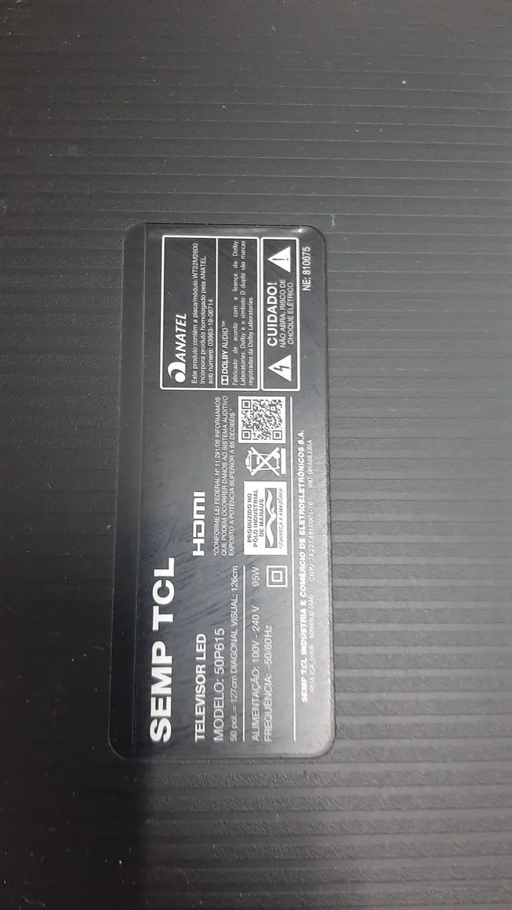 Smart TV 50 Polegadas 4K UHD | Netflix/YouTube | Funcionando Perfeitamente<br> - Foto 4