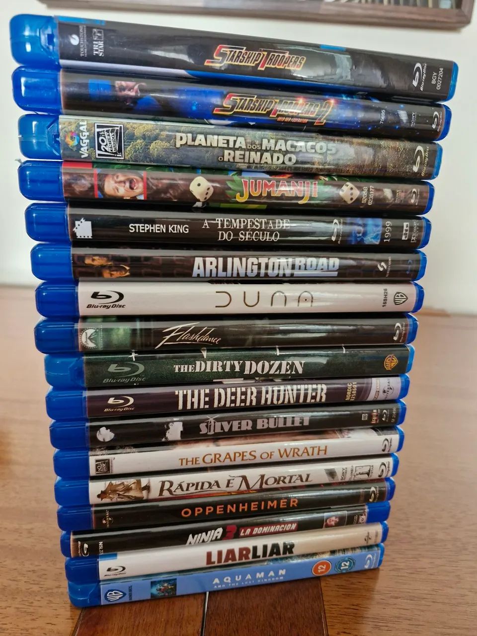 Blu-ray Lote Autorado, Tropas Estrelares 1& 2, Planeta Dos Macacos, Entre Outros - Foto 2