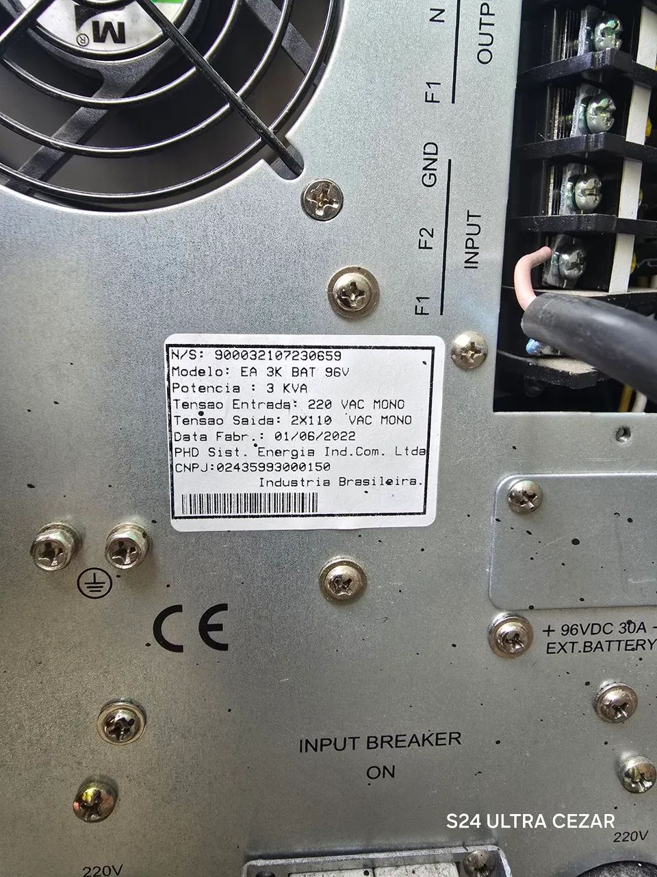 nobreak 3 kva phd - Foto 2