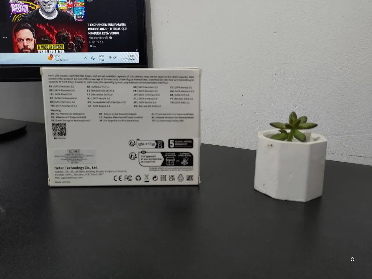 SSD NETAC 512GB - Foto 3