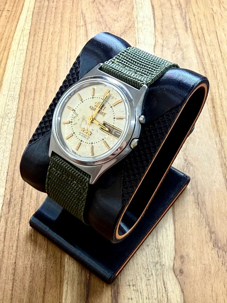 Relógio Orient Vintage Militar - 1970 - Foto 2