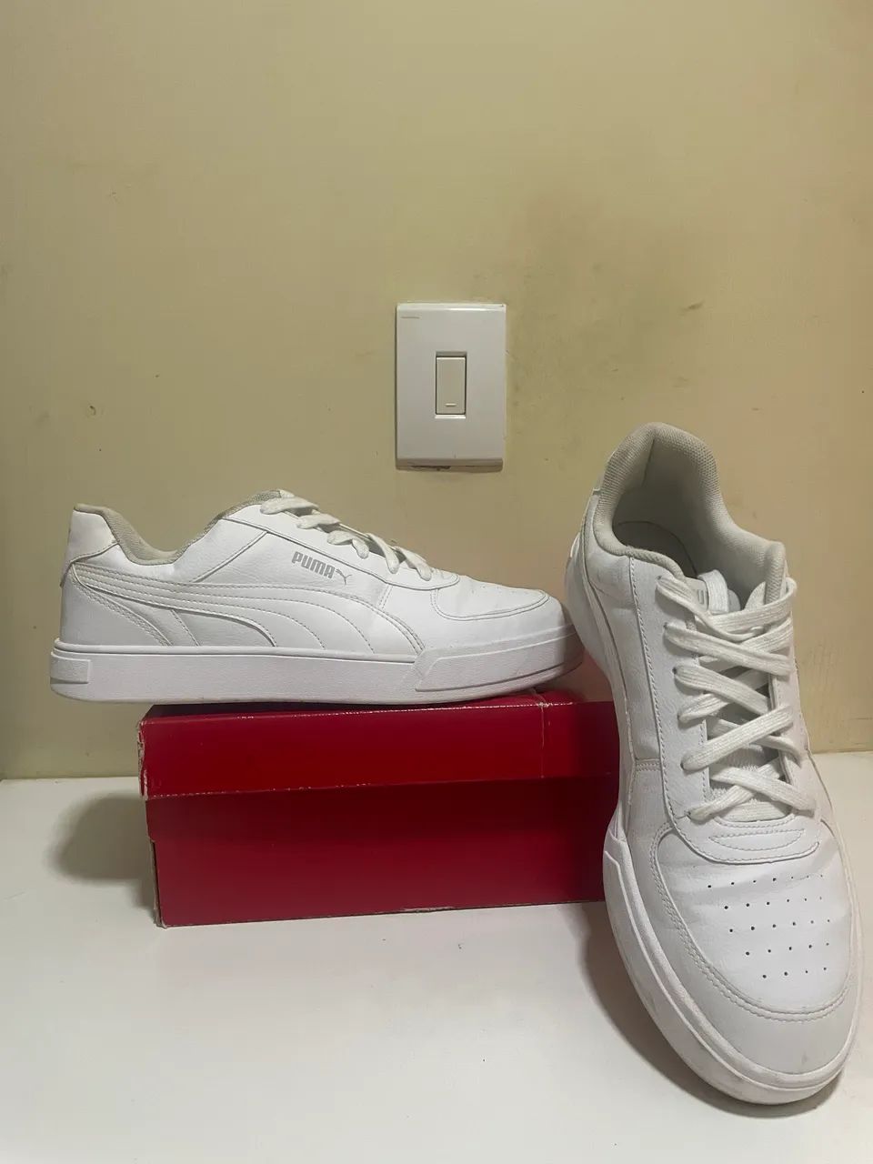 Tênis branco puma Caven BDP