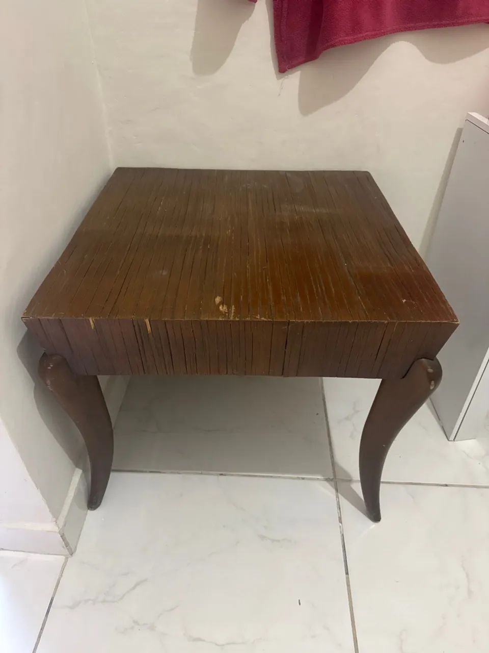 Mesa de Centro de Madeira Marrom - Estilo Clássico - Foto 3