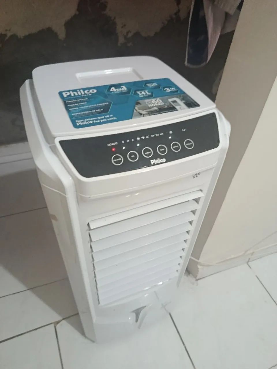 Climatizador Philco com defeito