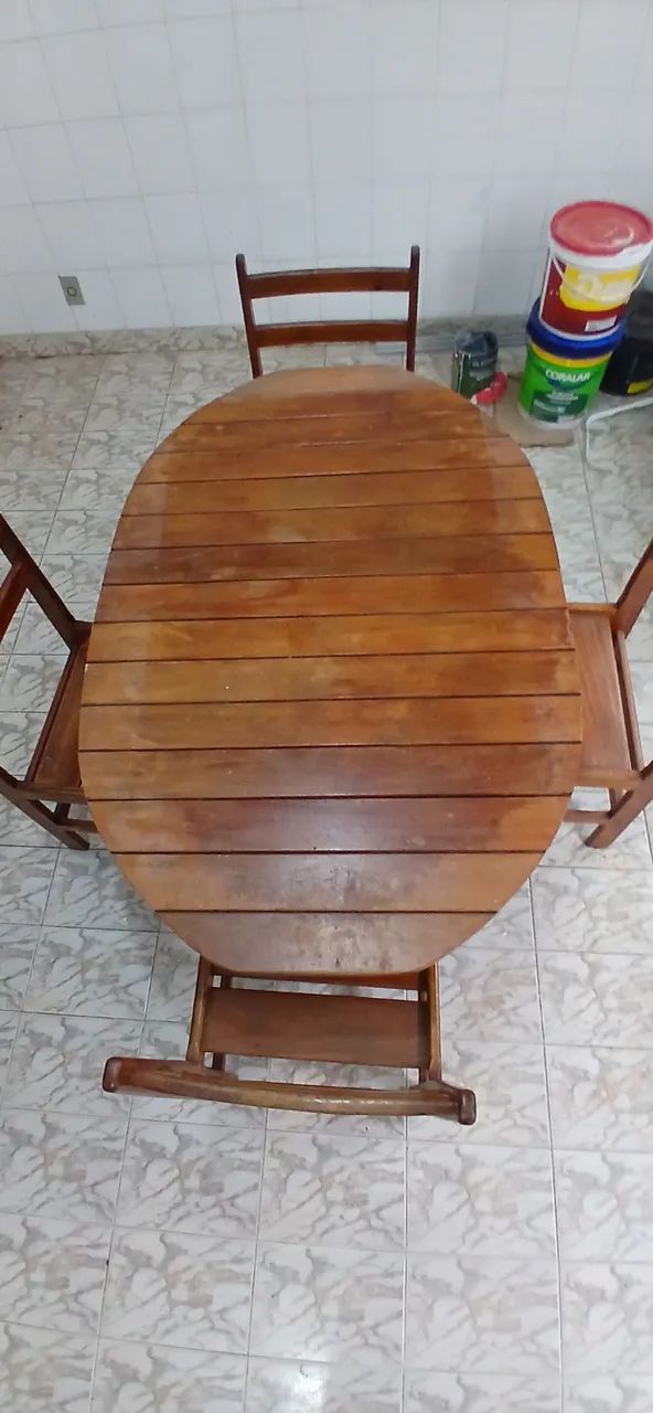 Mesa com 4 cadeiras - Foto 2