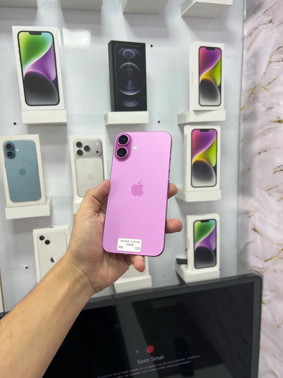 iPhone 16 Plus - 128GB ( Rosa ) 