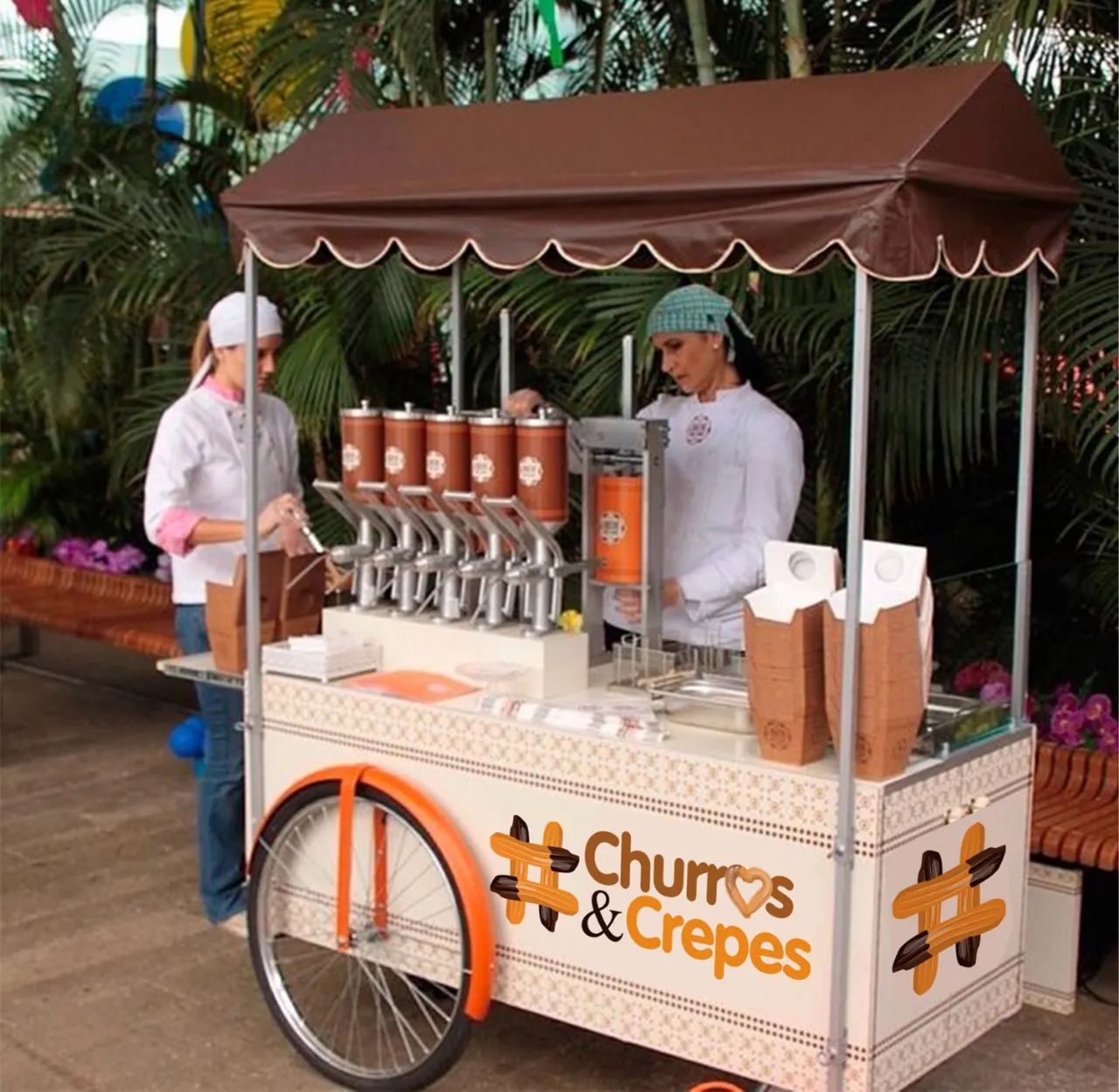 Carrinho de churros e crepe - Foto 2