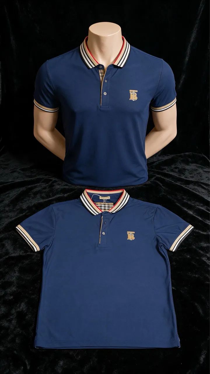 Camisa polo Preimium Slim Burberry - Foto 3